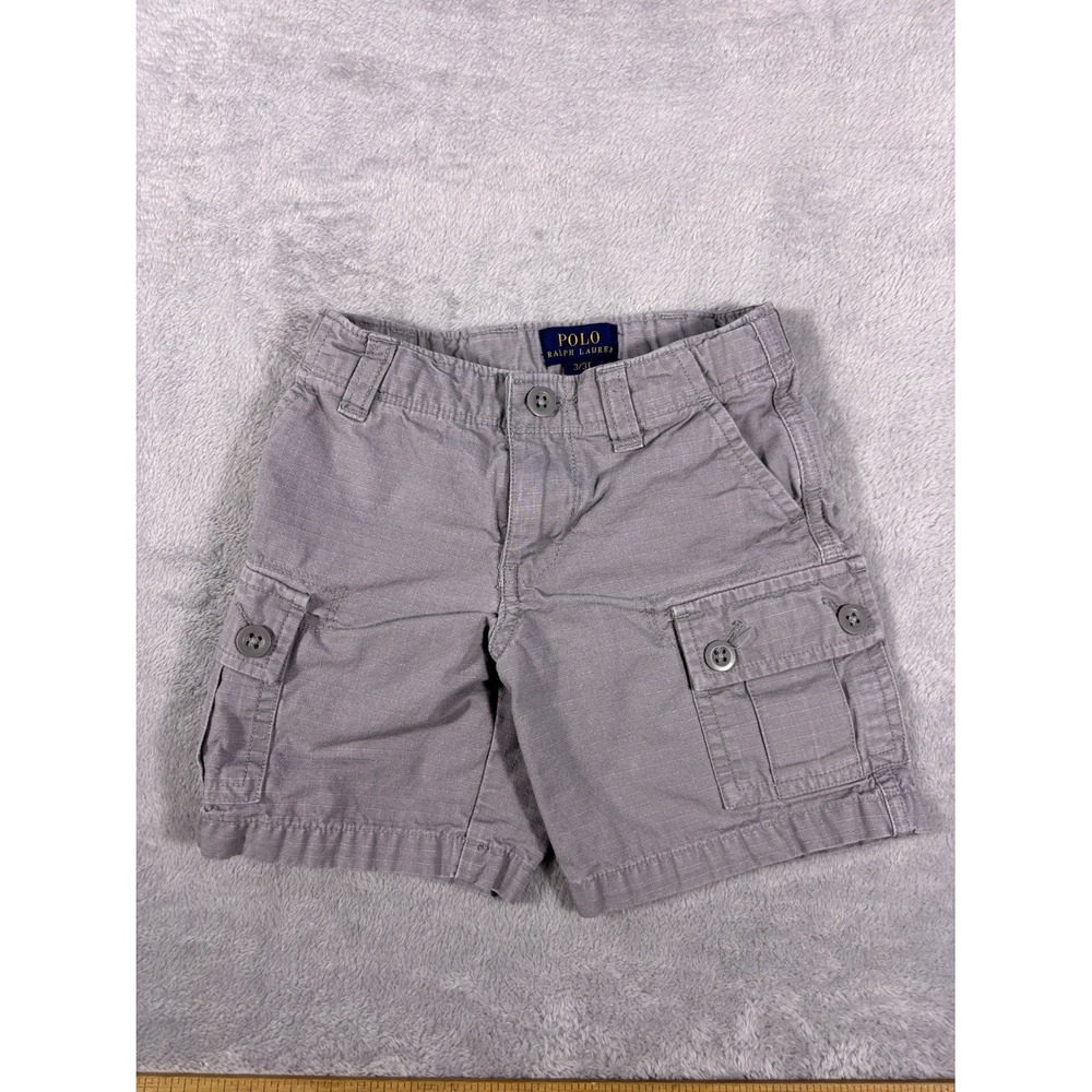 Polo Ralph Lauren Chino Shorts Grey 3/3T Fabrique elastic Waist